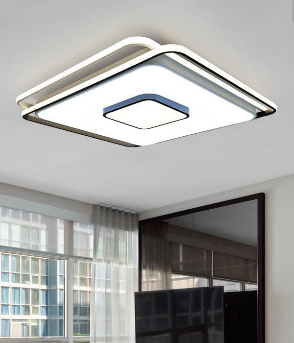 루안130W 정사각 국산LED거실등 아파트거실등