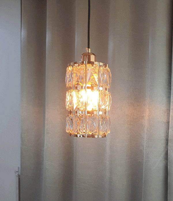 앙투 1등 3단 크리스탈식탁등 주방식탁조명