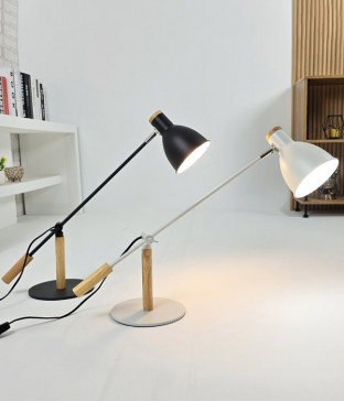 라틴 학생용스탠드 책상스탠드 (화이트, 블랙)